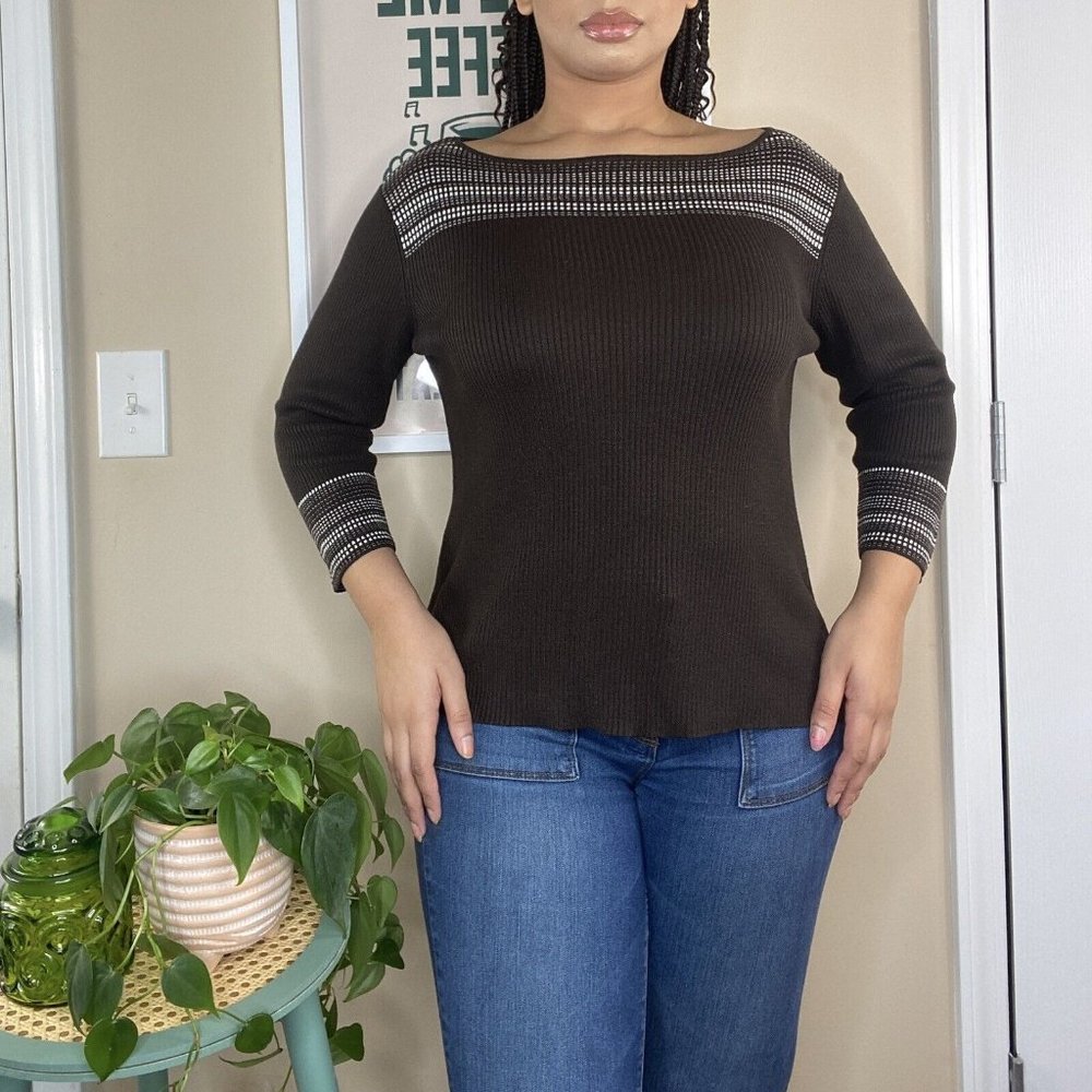 Vintage Ribbed Sweater